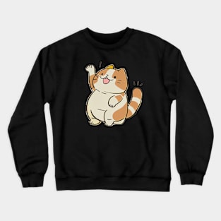 Feed Me Human - Cat - Kitty Crewneck Sweatshirt